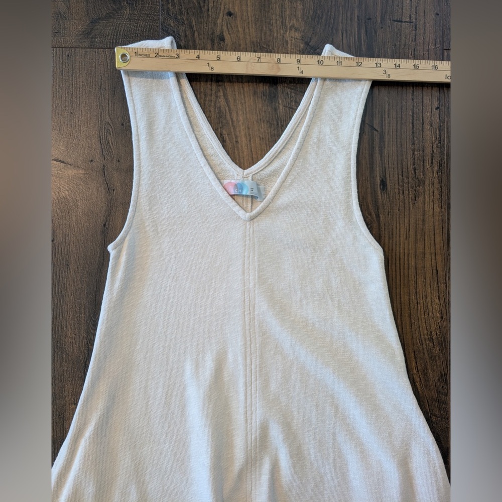 Free People FP Beach Women’s Ivory Cream Midi Dress Size XS - Picture 8 of 8